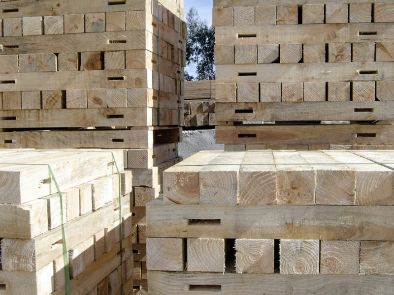 Traviesas de madera