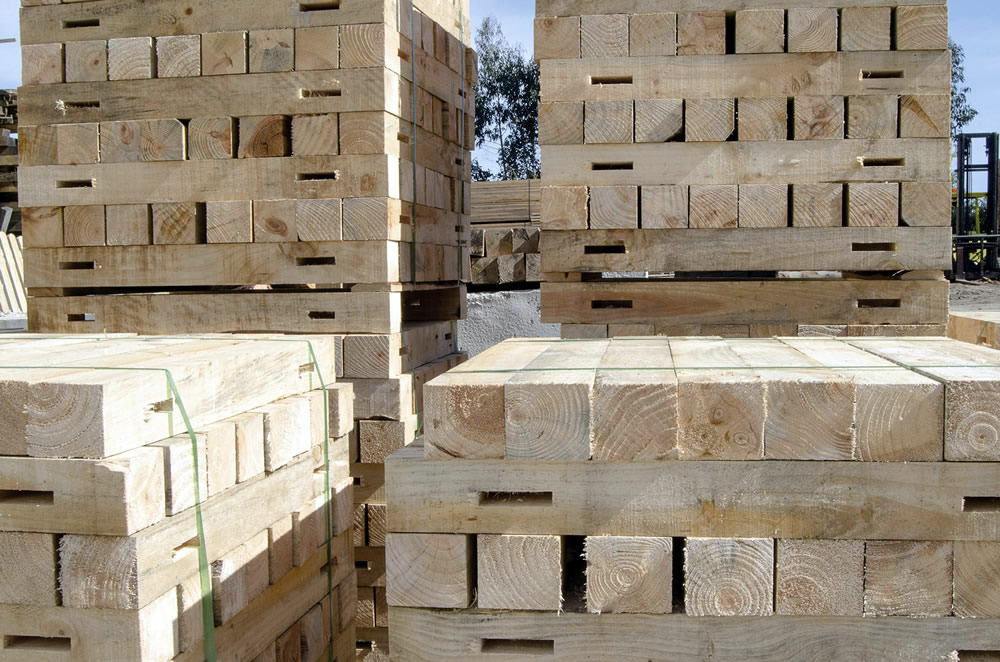 Traviesas de madera
