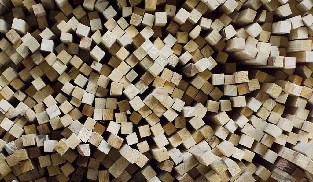 Cuadradillo para embalaje alimentario