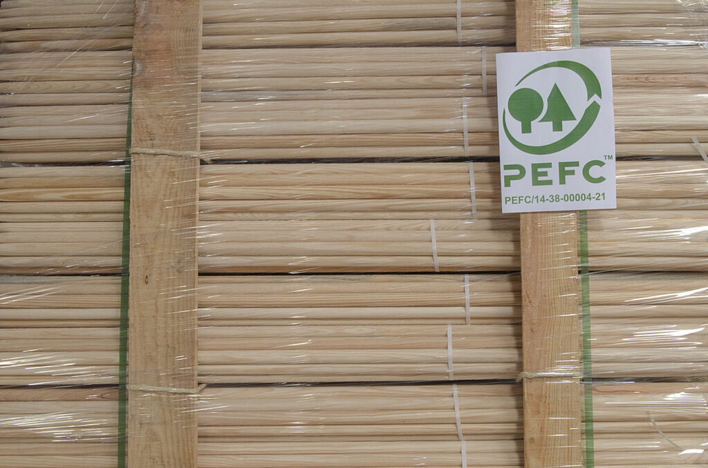 Madera para fabricar mangos de herramientas
