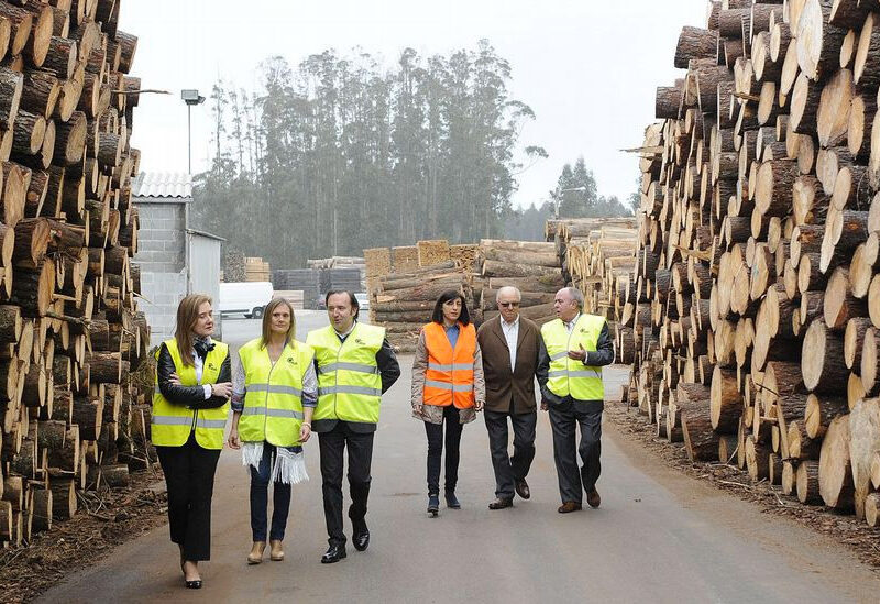 Recibimos la vista de la Conselleira de Medio Rural